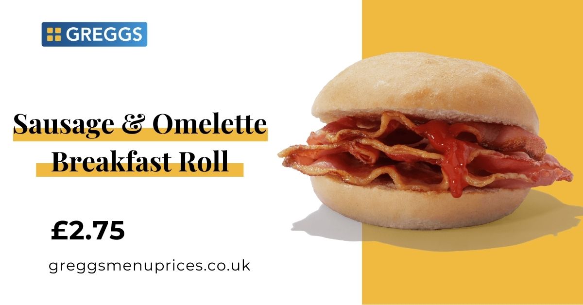 Greggs Sausage And Omelette Breakfast Roll Price And Calories greggs-sausage-and-omelette-breakfast-roll-price-and-calories