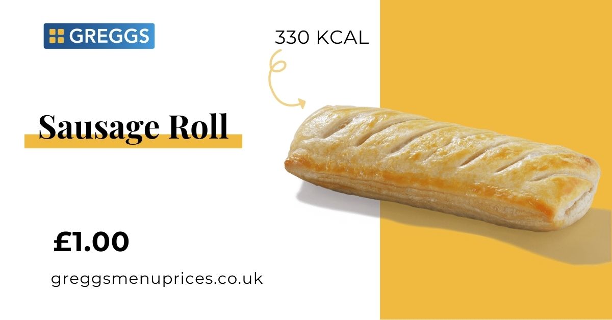 Greggs Sausage Roll Price and Calories